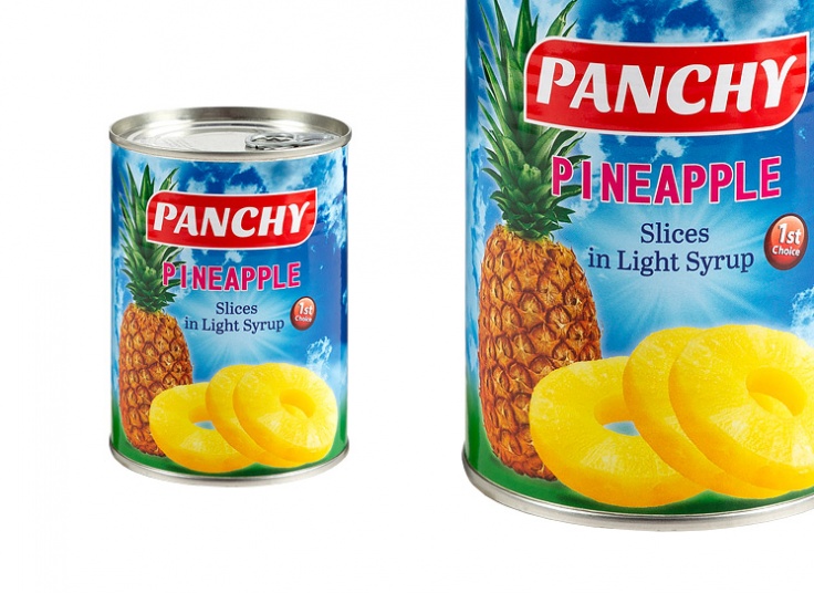 کمپوت آناناس حلقه ای PANCHY