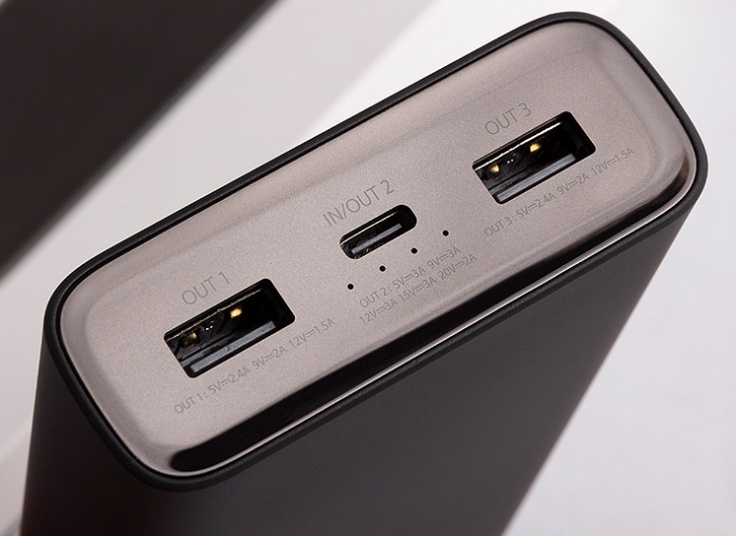 پاوربانک شیائومی 20000mAh 3 Pro