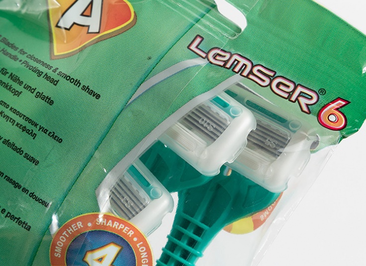 تیغ 6 لبه پفکی Lemser