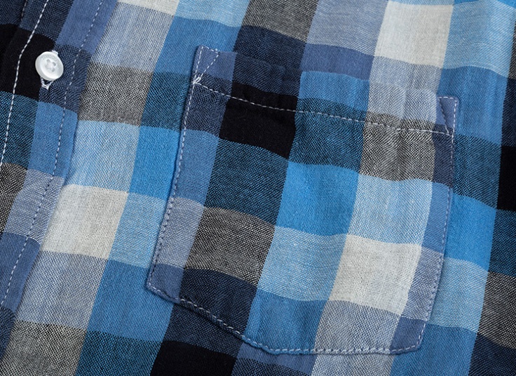 پیراهن چهارخانه مردانه Terranova