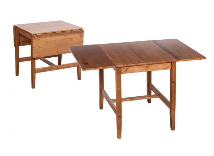 میز غذا خوری چوبی تاشو