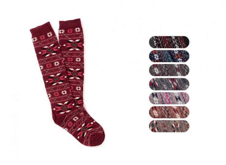 جوراب ساق بلند پشمی Coco&Hana