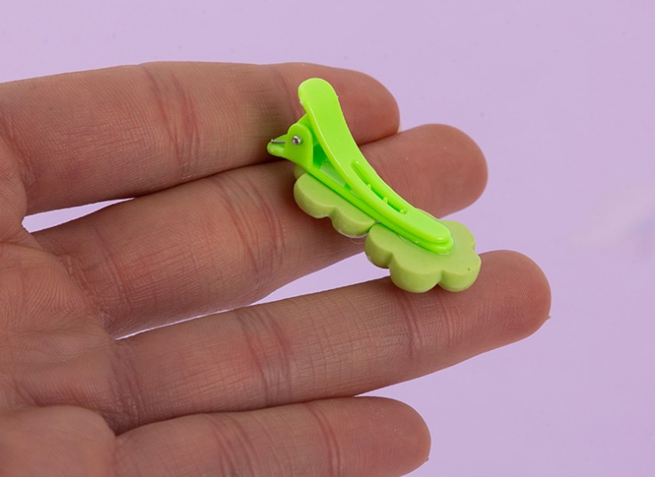 گیره مو انبری طرح گل