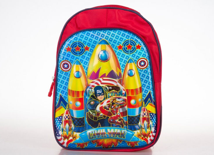 کیف کوله کارتونی طرح برجسته