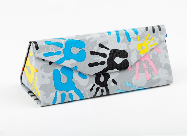 کیف عینک مثلثی مدل تاشو