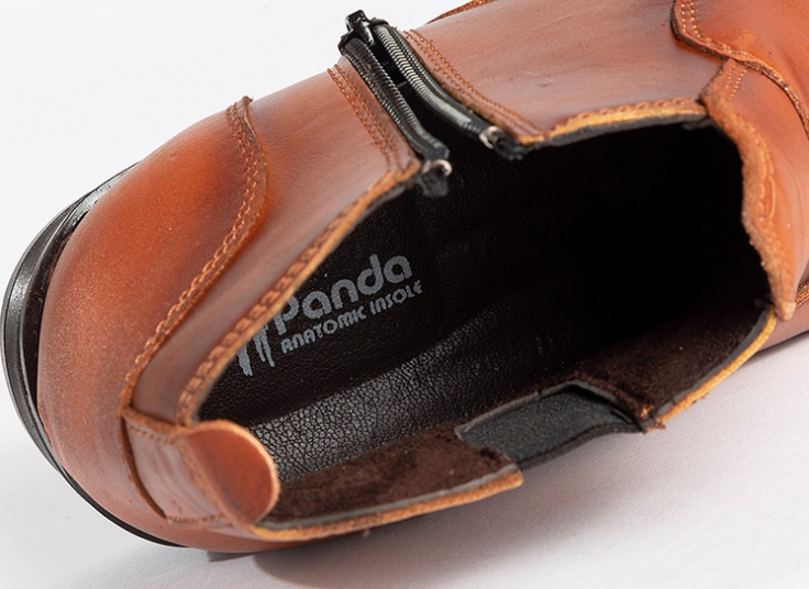 نیم بوت چرمی مردانه