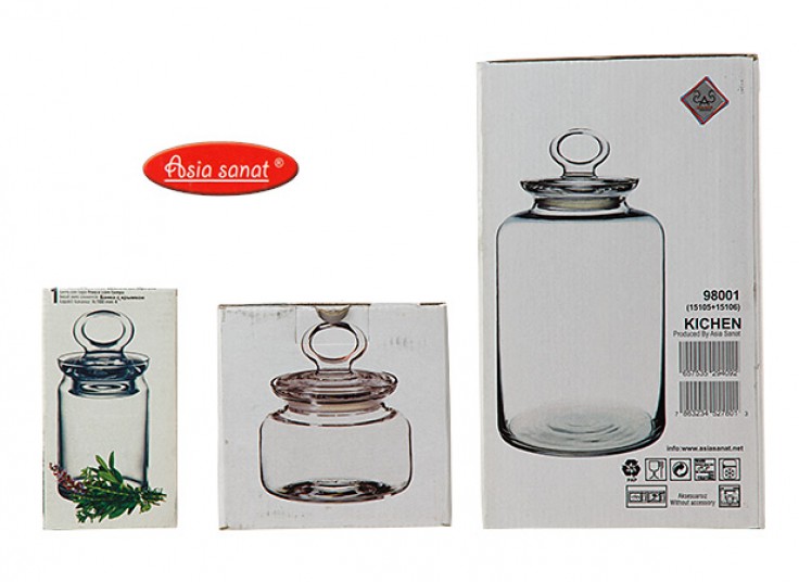 ظروف شیشه ای آشپزخانه Asia sanat