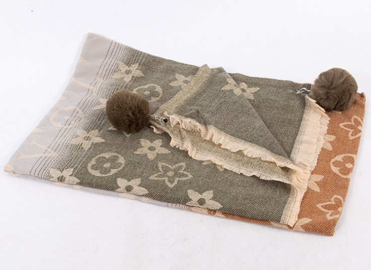 شال زنانه بافت LV