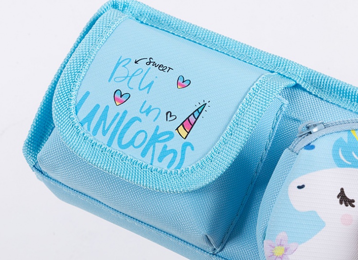 جامدادی طرح یونیکورن جیب دار