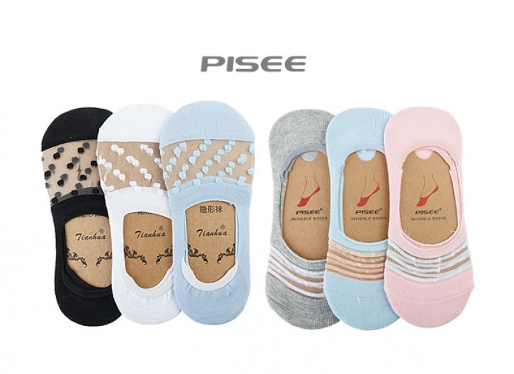 جوراب کالج زنانه توری PISEE