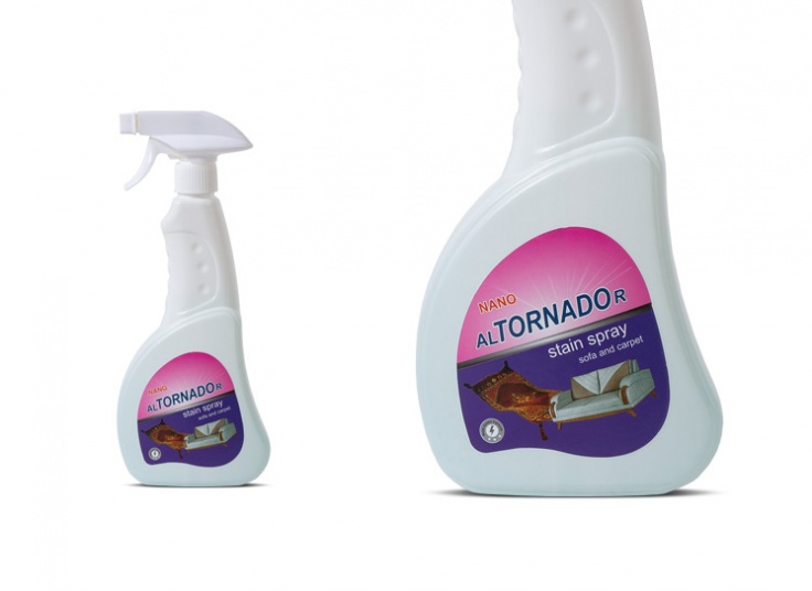 لکه بر فرش و مبل تورنادو