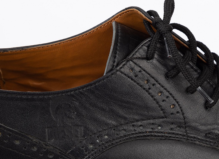 کفش چرمی مردانه طرح Diesel