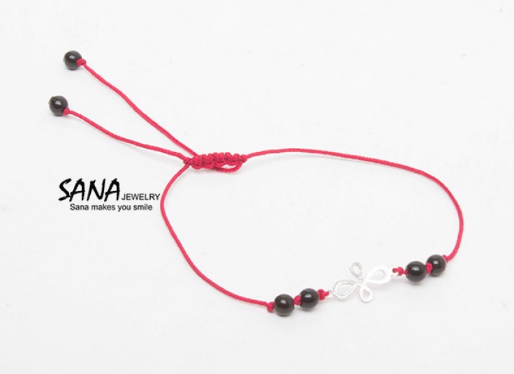 دستبند نقره جواهرسازی SANA