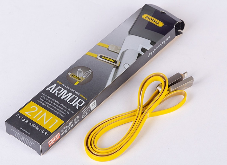 کابل دو سر REMAX مدل RC067t Armor