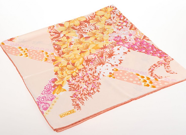 روسری ساتن ابریشم ROSALINA