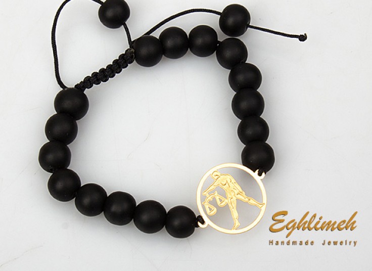 دستبند مهره ماه تولد اقلیمه