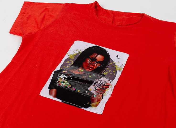 تیشرت آکواریومی زنانه