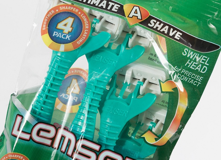 تیغ 6 لبه پفکی Lemser