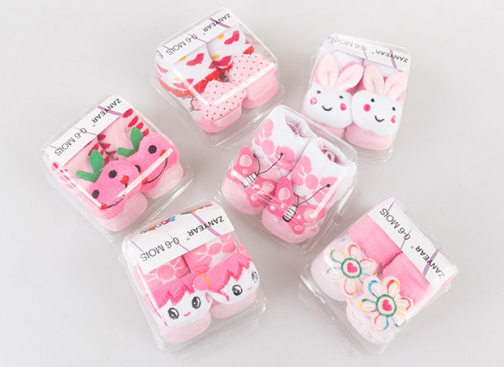 جوراب نوزادی عروسکی ZANYEAR