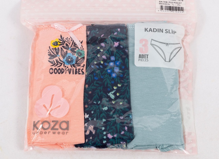 پک سه عددی لباس زیر زنانه KOZA