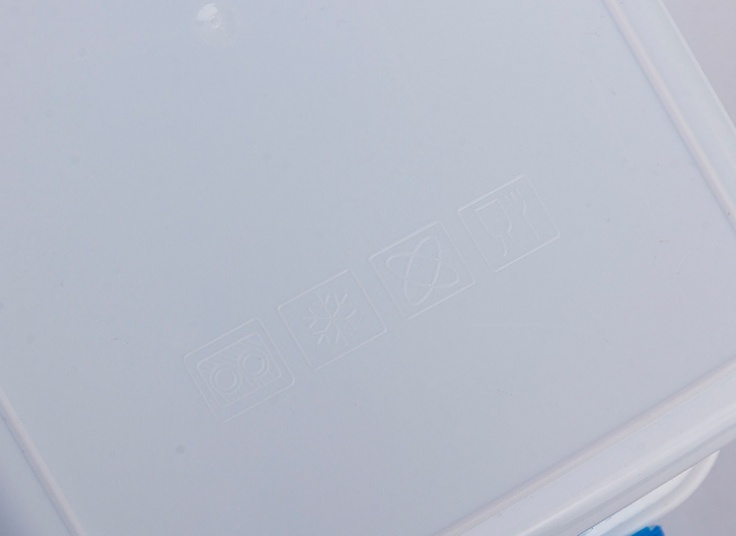 ظرف چهار تکه درب کلیپسی CiCi