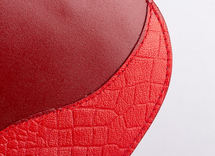 کیف دوشی چرم طبیعی زنانه Saddle