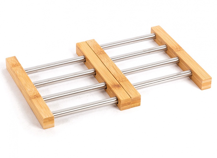 زیر قابلمه‌ای فلزی کشویی