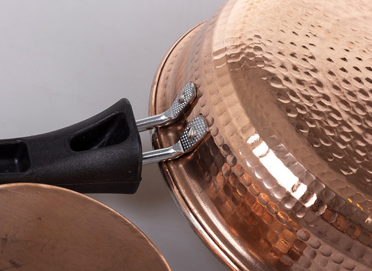 ظروف آشپزخانه مسی