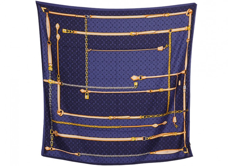 روسری ساتن ابریشم قواره دار Multi Brand