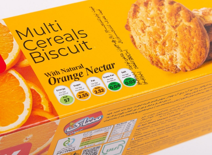 بیسکویت چند غله ستاک Puffy