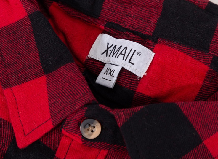 پیراهن پشمی مردانه X-MAIL