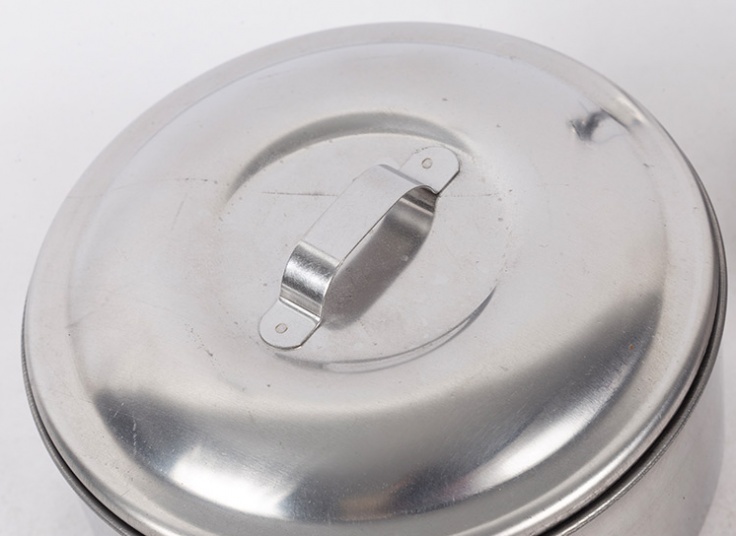 ظرف غذا استیل 2 طبقه HANDLE POT