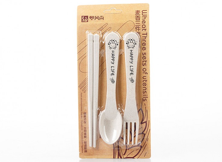 ست قاشق چنگال و چاپستیک