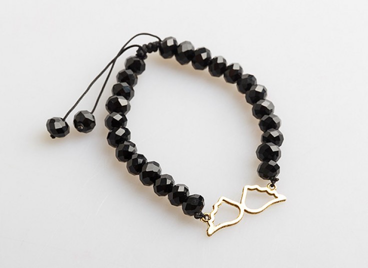 دستبند کریستالی Plaque