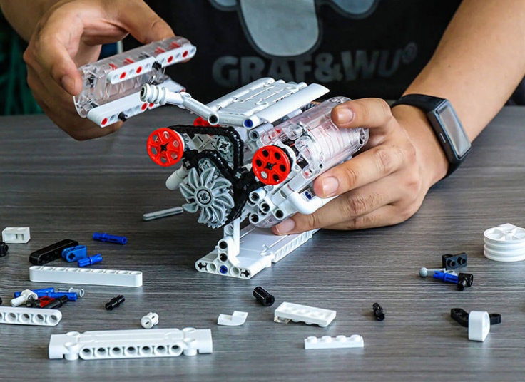 مدل ساختنی موتور ONEBOT V6