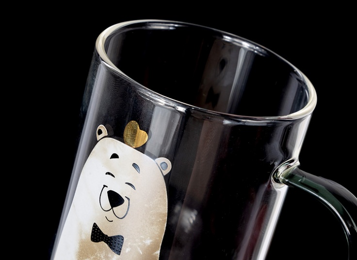 لیوان پیرکس طرح Polar Bear