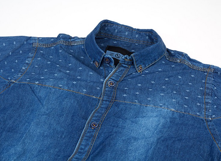 پیراهن طرح جین مردانه 