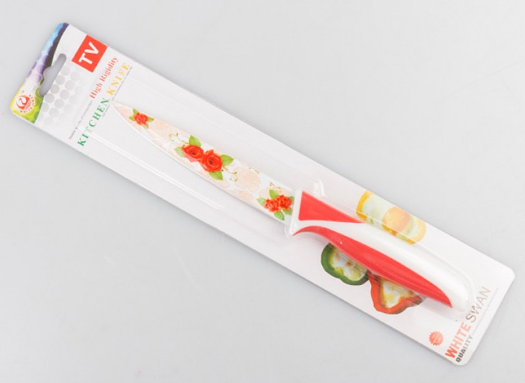 چاقو آشپزخانه گلدار