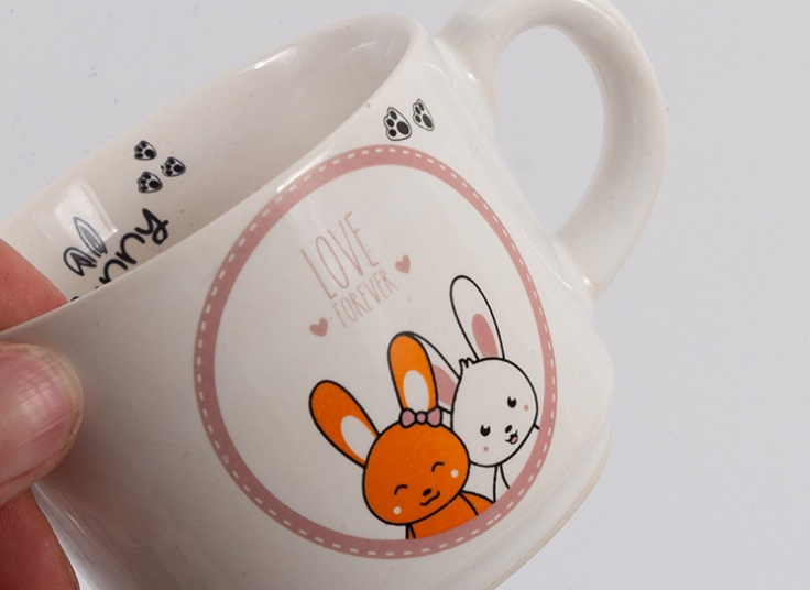 ماگ سرامیکی طرح برجسته