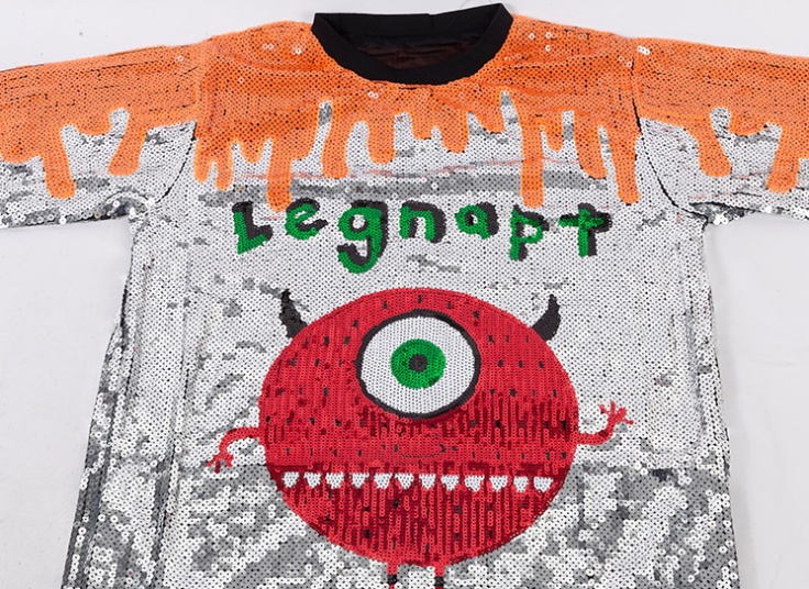 تیشرت پولکی زنانه