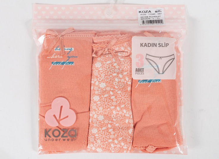 پک سه عددی لباس زیر زنانه KOZA