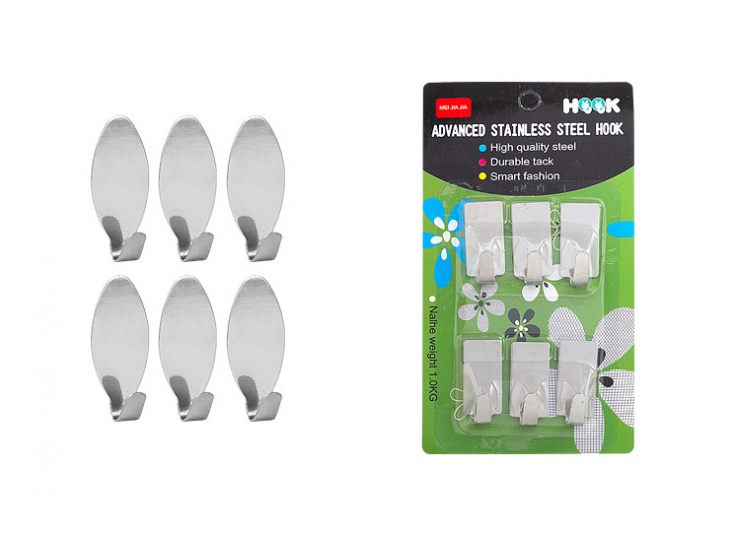 آویز استیل چسبی