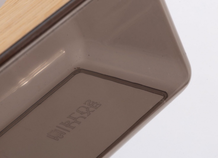 جادستمال کاغذی شفاف درب چوبی