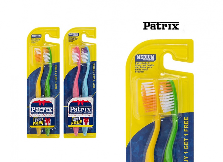 پک دو عددی مسواک Patrix