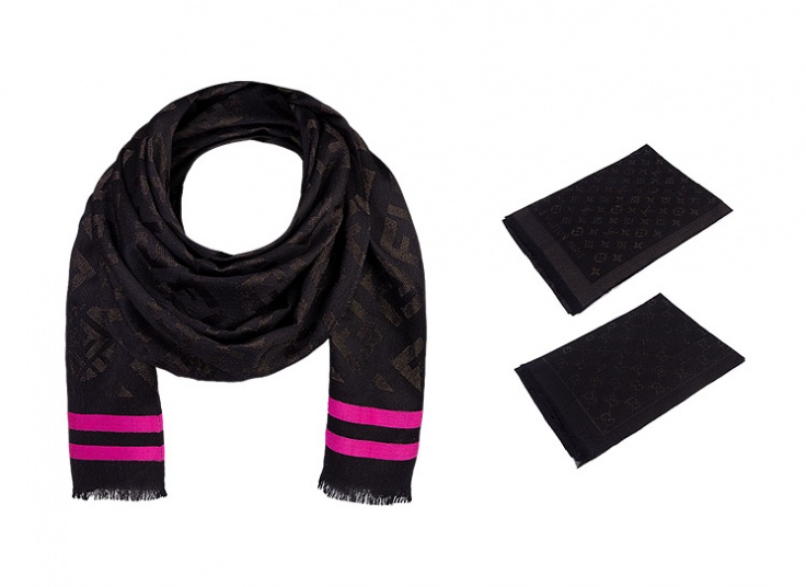 شال زنانه Embroidered gold