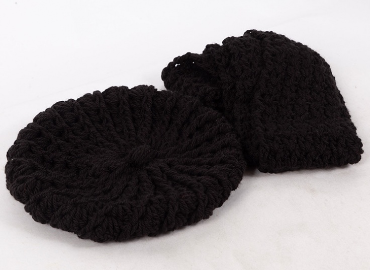 ست کلاه فرانسوی و شال گردن