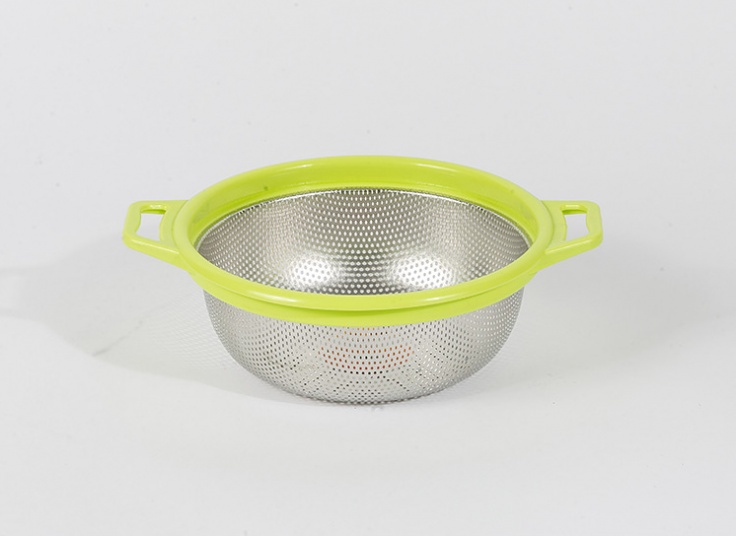 آبکش استیل دور پلاستیک