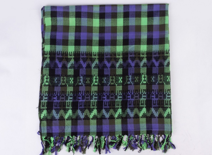 روسری پشمی طرح Zigzag