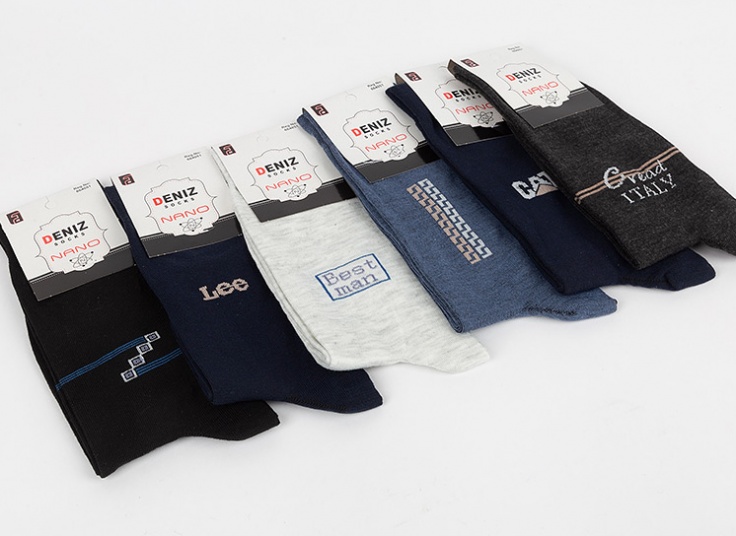 پکیج شش تایی جوراب ساق دار DENIZ