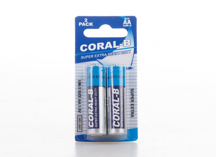 باتری قلمی و نیم قلمی CORAL B